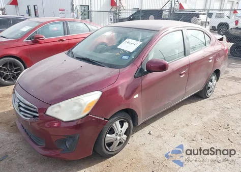 2017 Mitsubishi Mirage G4 Es z USA, uszkodzony, nr VIN ML32F3FJ3HHF07955